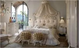 Кровать Adele con Corona из Италии – купить в интернет магазине