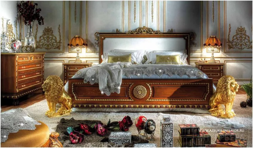 Кровать Lion Asnaghi interiors GD2201 — купить по цене фабрики