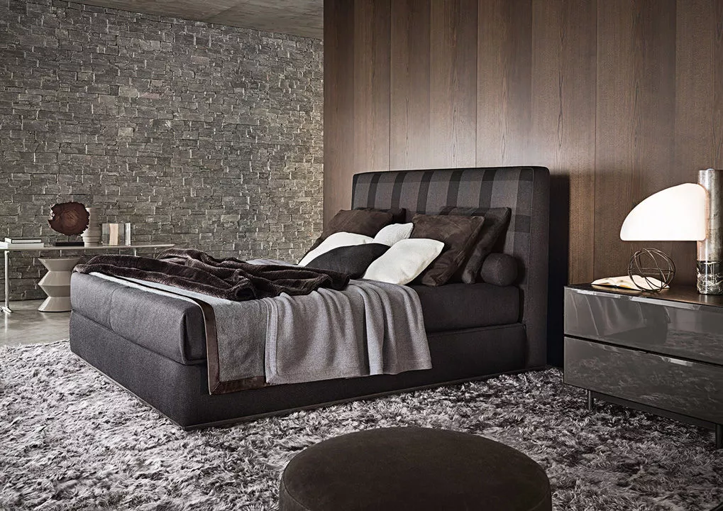 Кровать Powell Bed.121 Minotti  — купить по цене фабрики