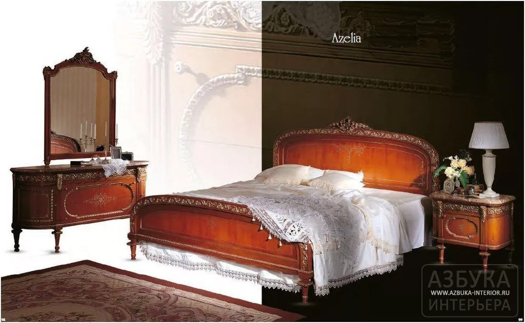 Кровать Azelia OAK E5702 — купить по цене фабрики