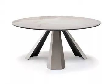 Обеденный стол Eliot Keramik Round  из Италии – купить в интернет магазине