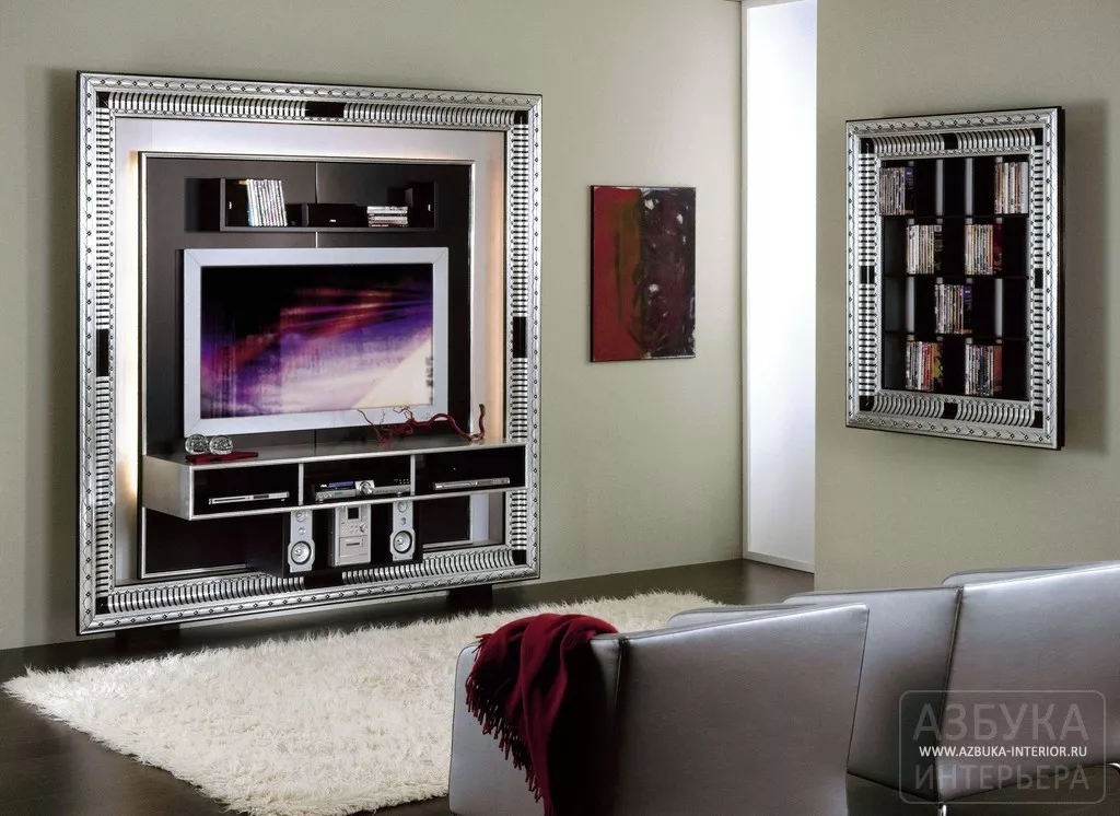 Панель стойка ТВ Frame Art Deco из Италии – купить в интернет магазине