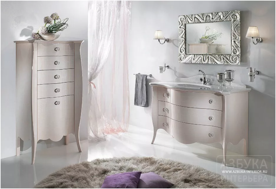 Мебель для ванной комнаты Glamour из Италии – купить в интернет магазине