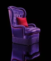 Кресло Satin Violet из Италии – купить в интернет магазине