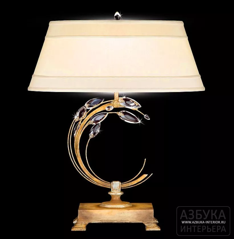 Настольная лампа Crystal Laurel из Италии – купить в интернет магазине