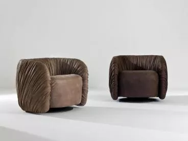 Кресло Drapè Lounge из Италии – купить в интернет магазине