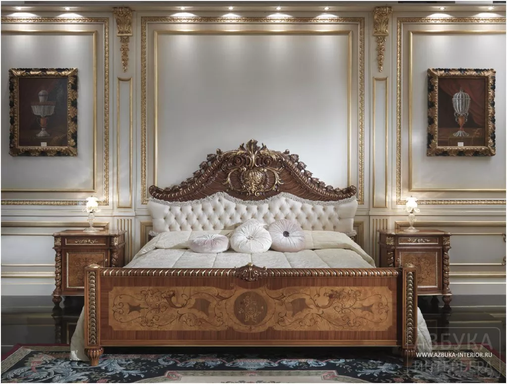 Кровать Rehina Carlo Asnaghi style  — купить по цене фабрики