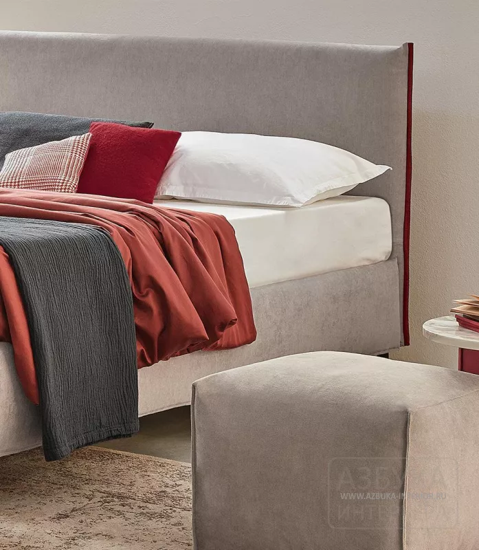 Кровать с банкеткой в изножье Dionisio standard Rosini divani  — купить по цене фабрики