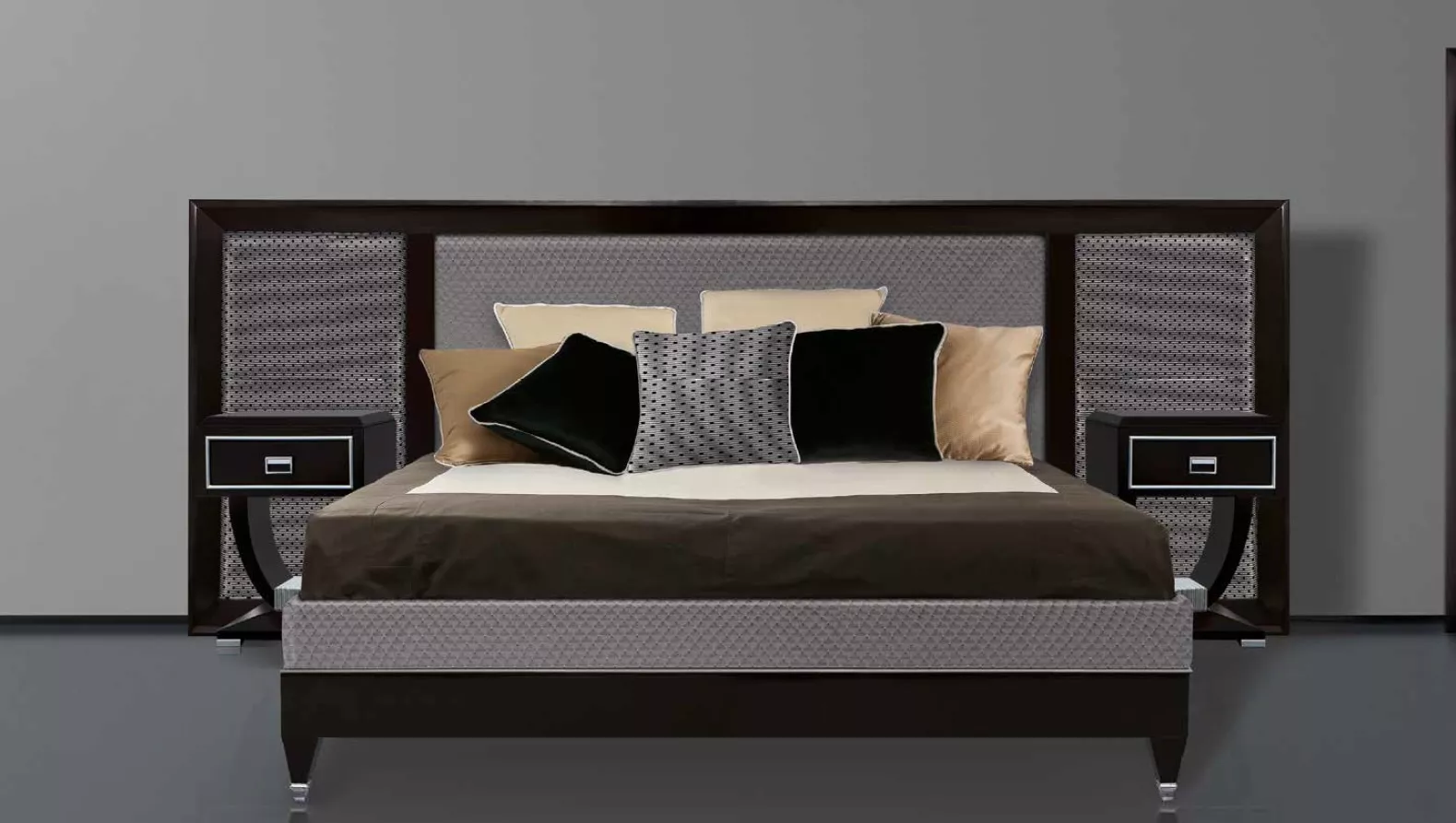 Кровать с панелью Deco  LCI Decora Italia D0325 — купить по цене фабрики