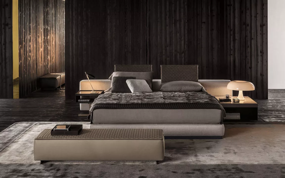 Кровать Yang Bed Minotti  — купить по цене фабрики
