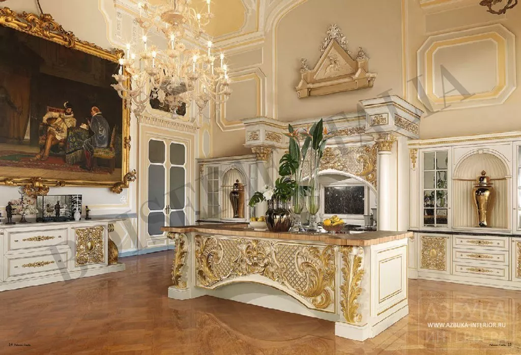 Кухня Palazzo Giada Boiserie Italia  — купить по цене фабрики