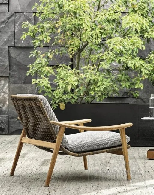 Кресло Fynn "Outdoor" Minotti  — купить по цене фабрики