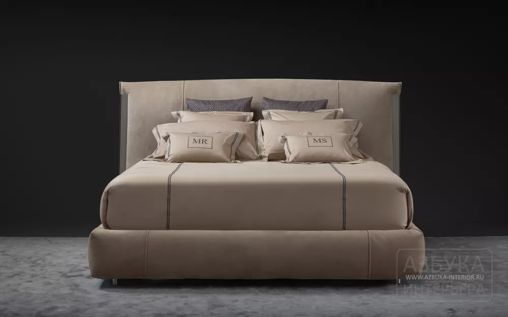 Кровать Amal Flou  — купить по цене фабрики
