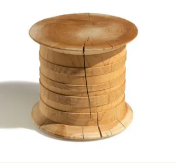 Кофейный столик Spool cedar  из Италии – купить в интернет магазине