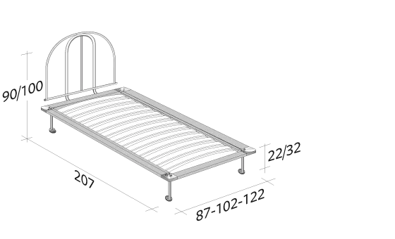 Кровать Tappeto Volante s Flou  — купить по цене фабрики