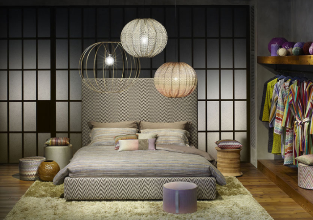 Кровать Screen High   Missoni Home  — купить по цене фабрики