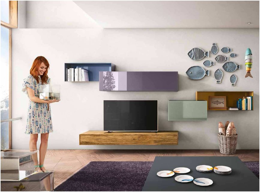 Модульная композиция Livingroom 0240 из Италии – купить в интернет магазине